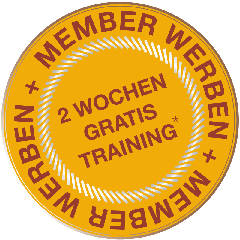 Werbe bis zum 31.12.2024 ein neues Mitglied für die Community und sichere dir und dem neu geworbenen Mitglied bei Vertragsabschluss 2 zusätzliche Wochen Training for free bei uns im GYM!